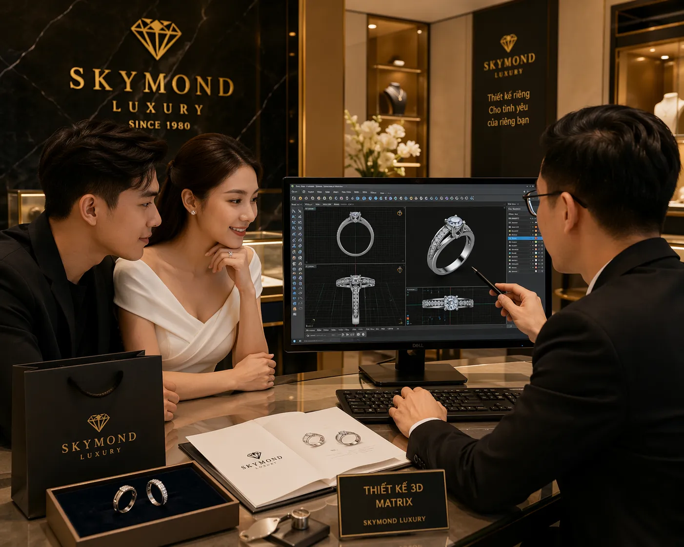 thương hiệu skymond luxury